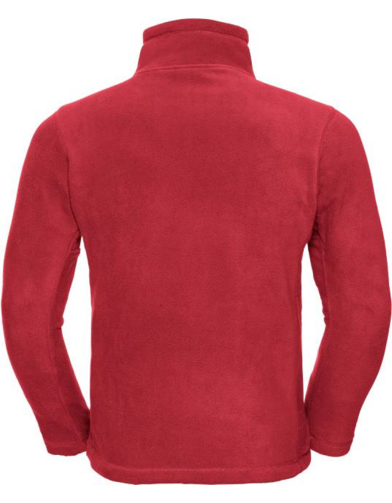 Pulover din fleece cu fermoar de 1/4 Russell